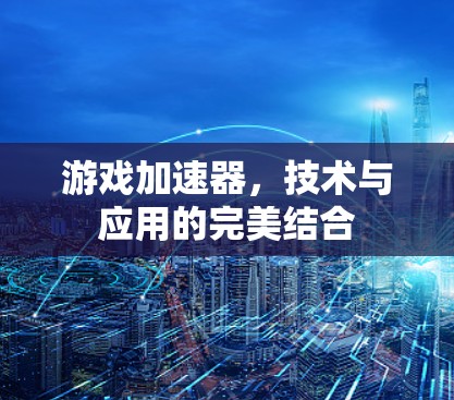 游戏加速器，技术与应用的完美结合