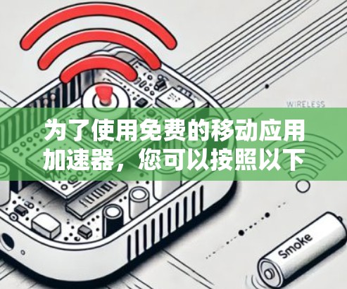 为了使用免费的移动应用加速器，您可以按照以下步骤操作