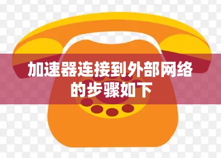加速器连接到外部网络的步骤如下
