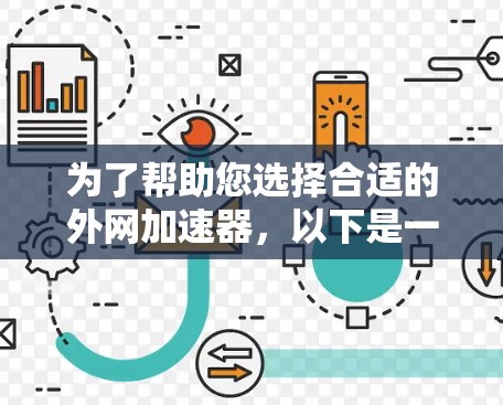 为了帮助您选择合适的外网加速器，以下是一些关键点和建议