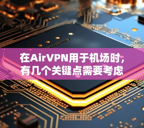 在AirVPN用于机场时,有几个关键点需要考虑 在AirVPN用于机场时,有几个关键点需要考虑